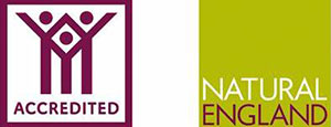 Natural England Accredited logo