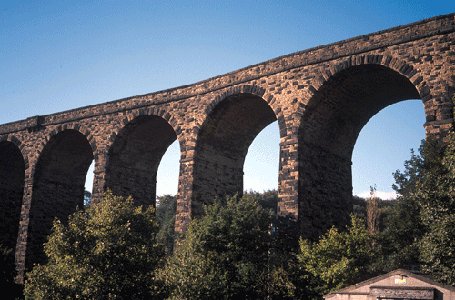 viaduct in the Dearne Valley