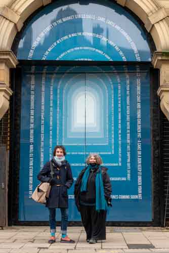 Inside of the Dewsbury Market