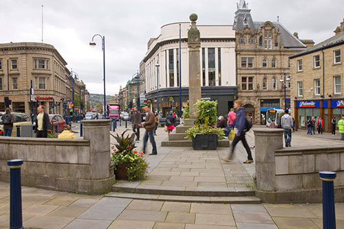Huddersfield town centre