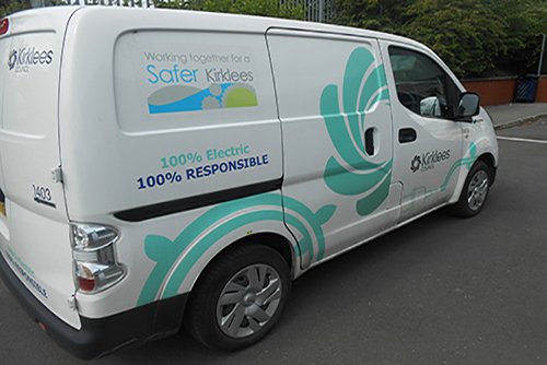 A council electric van