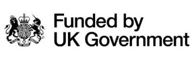 Funded by UK government logo