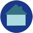 Householder icon: a house
