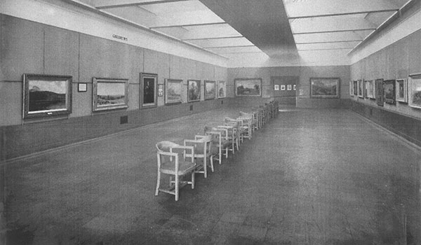 Old Huddersfield Art Gallery interior gallery