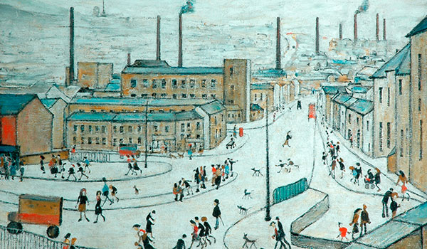 Huddersfield mills painting