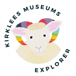 Kirklees Museum Explorer sheep head illustration