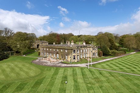 Fixby Hall from above