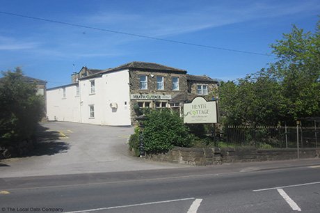Heath Cottage Hotel from the road