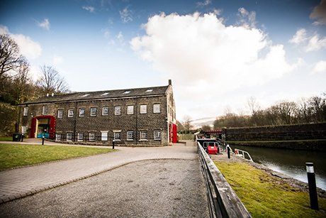 Standedge Visitor Centre by the canal