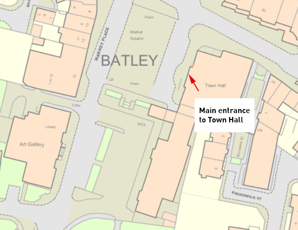 Batley map