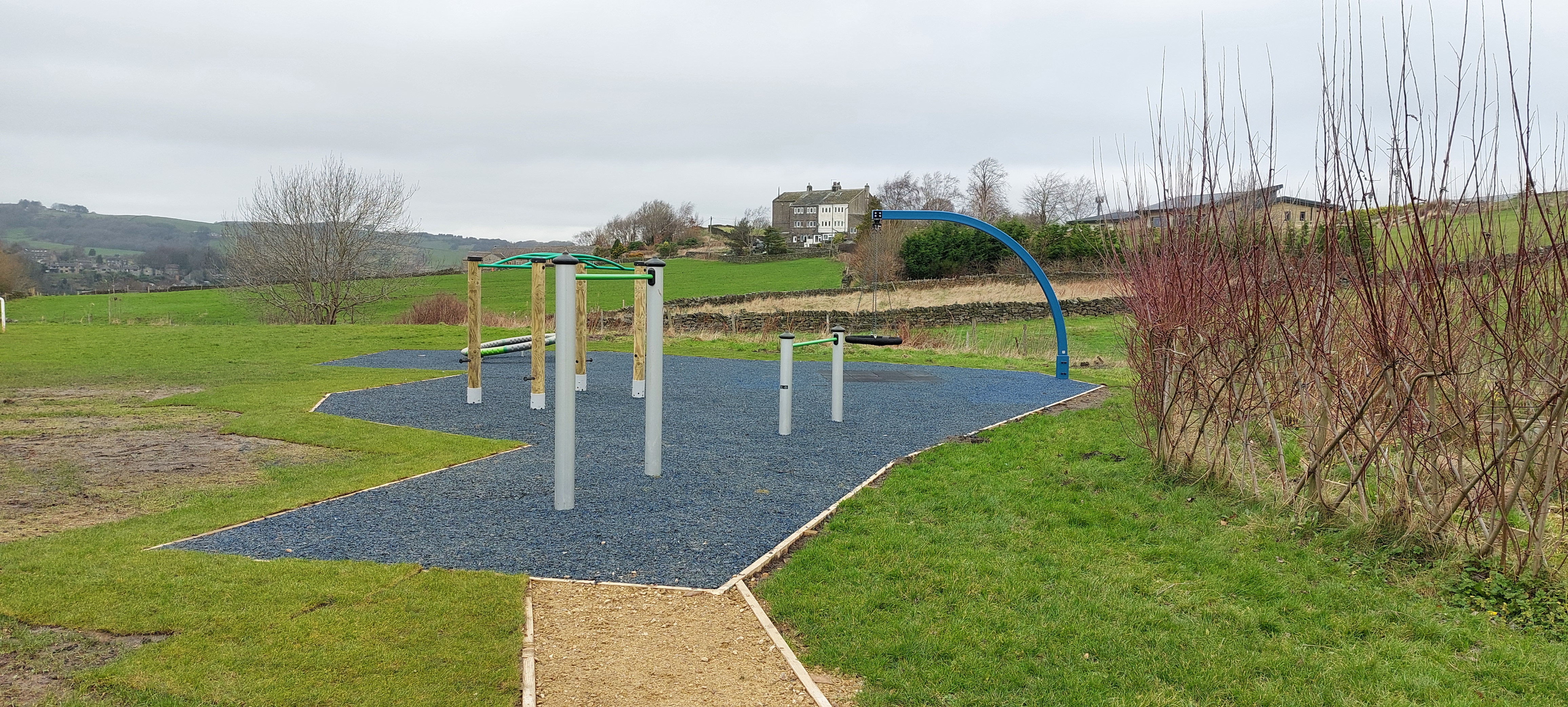 Cinderhills Recreation Ground after renovations photo 2,