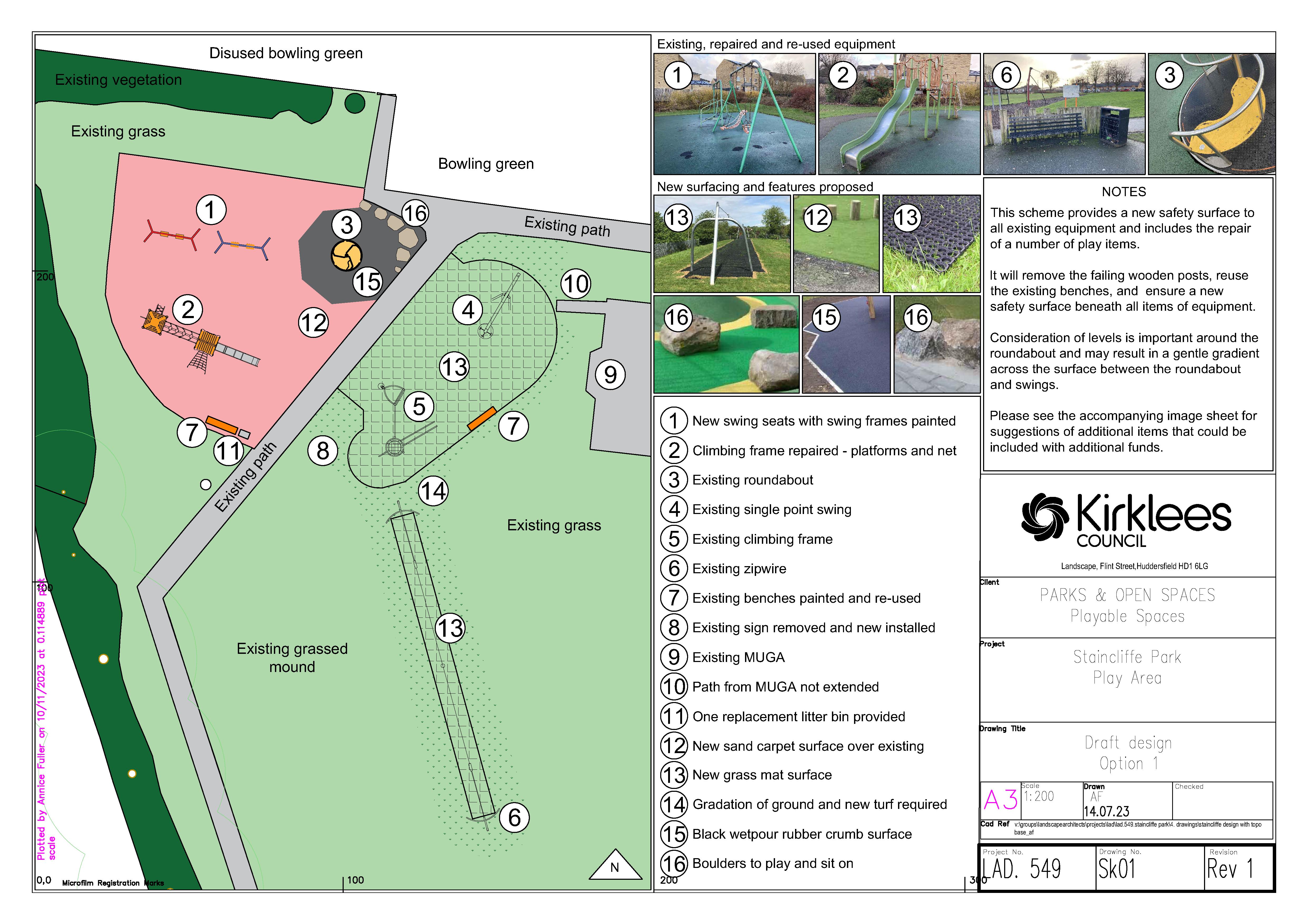 Wood Street and Robsons Drive Dalton