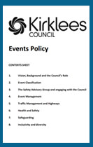 Events policy text