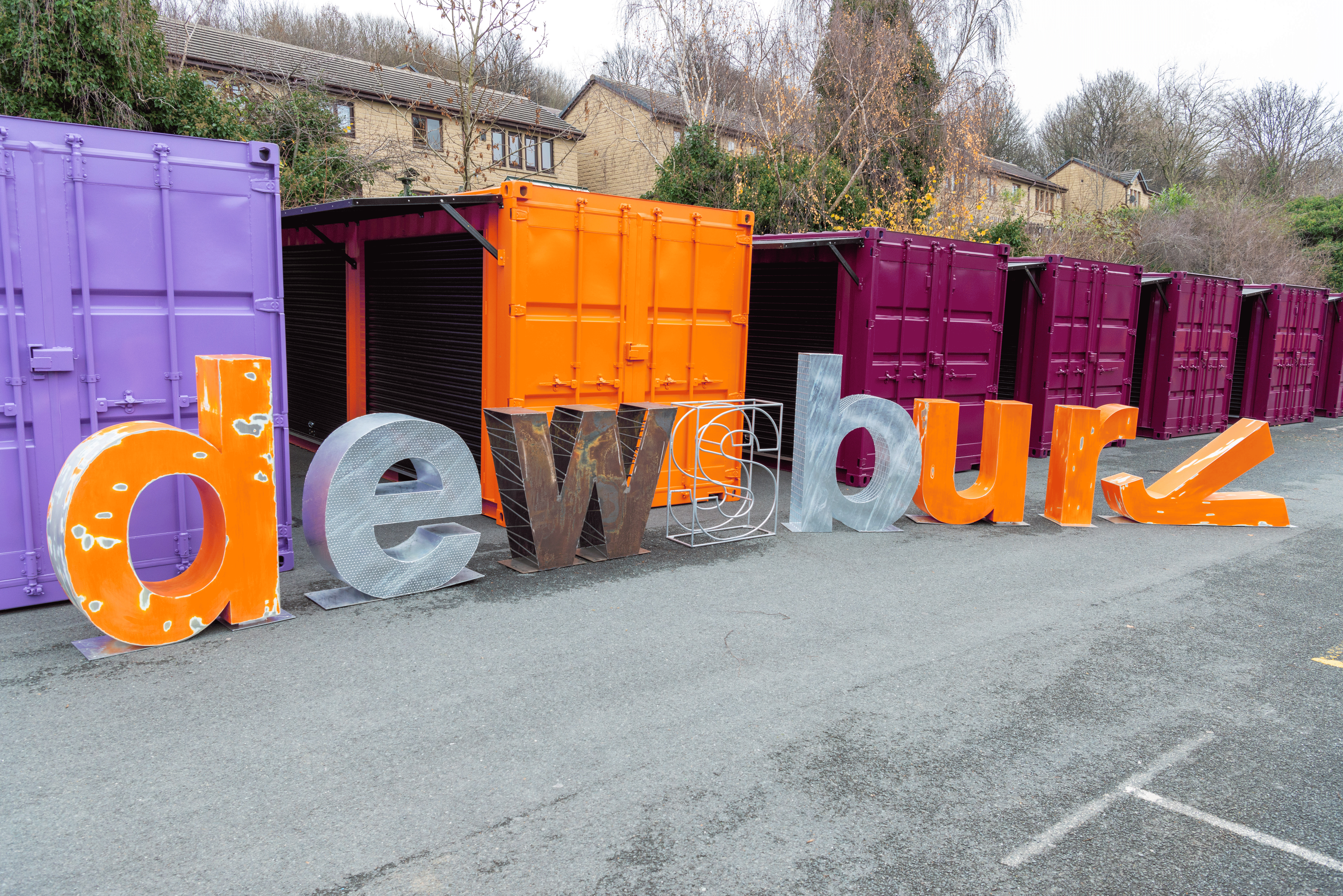 Dewsbury Cubic Fruit Letters