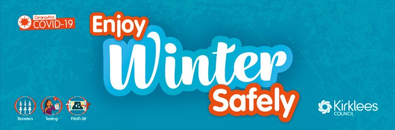 Enjoy winter safely banner
