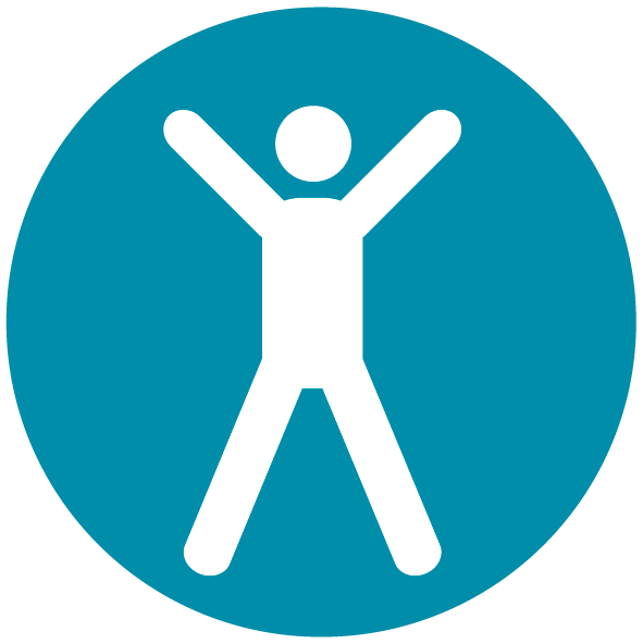 Icon of two children holding hands