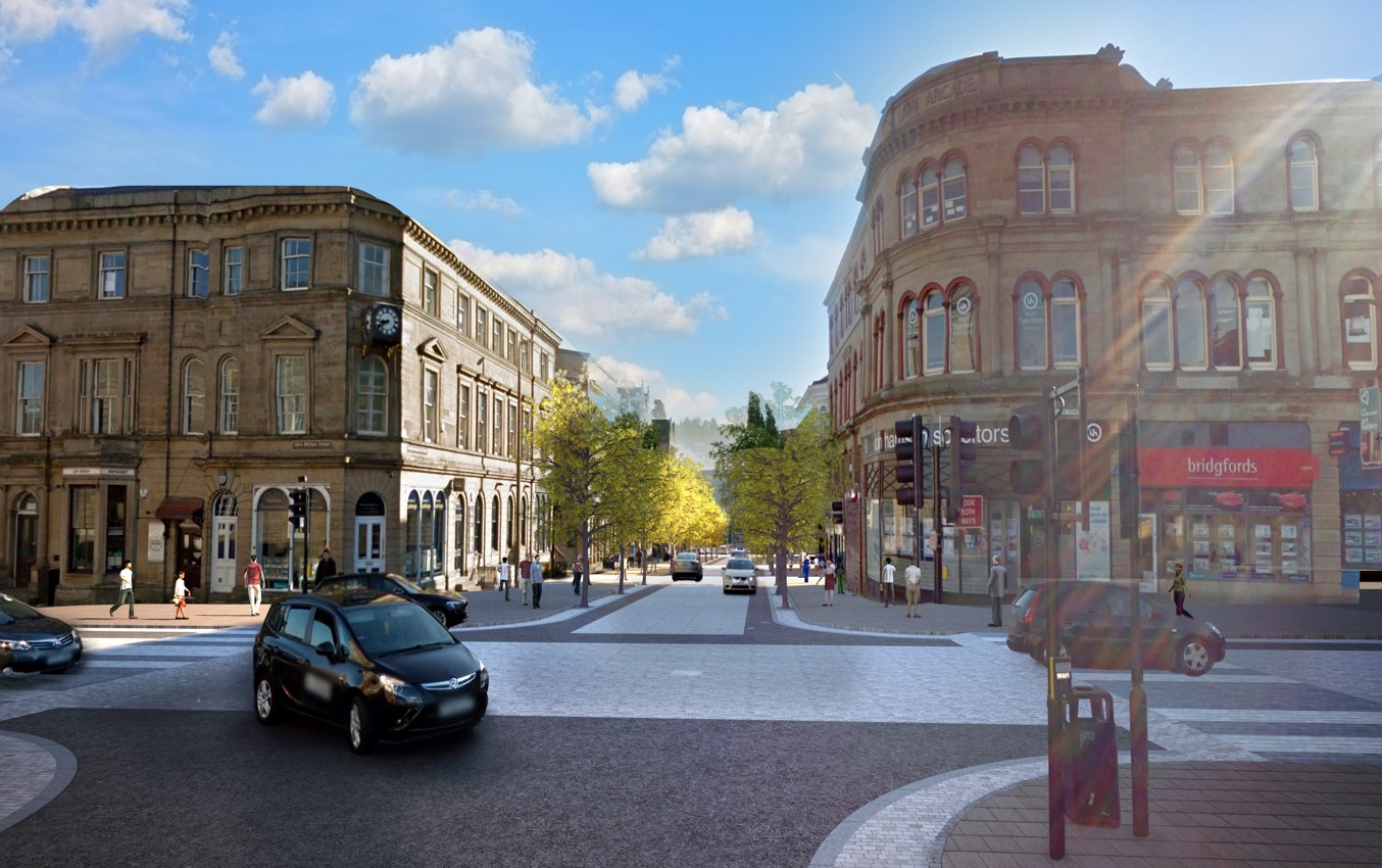 Changes to Northumberland street