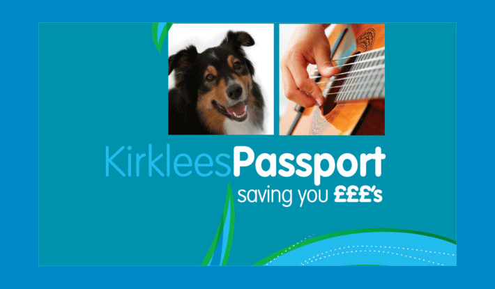 Front of Kirklees Passport leaflet