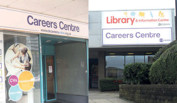 Two different careers centres