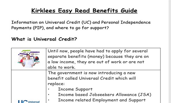 Benefits Guide screenshot