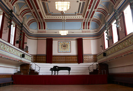 Main auditorium at Dewsbury Town Hall
