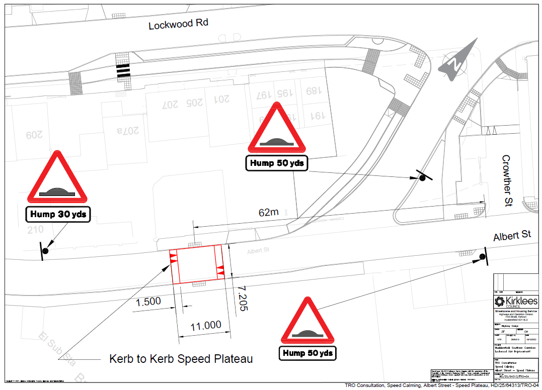 Map of Folly Hall diversion routes