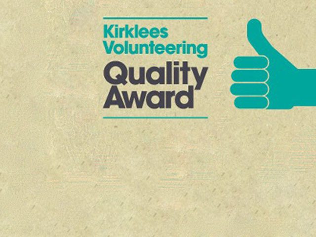 Kirklees volunteering quality award