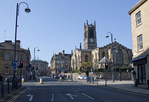 Huddersfield town centre